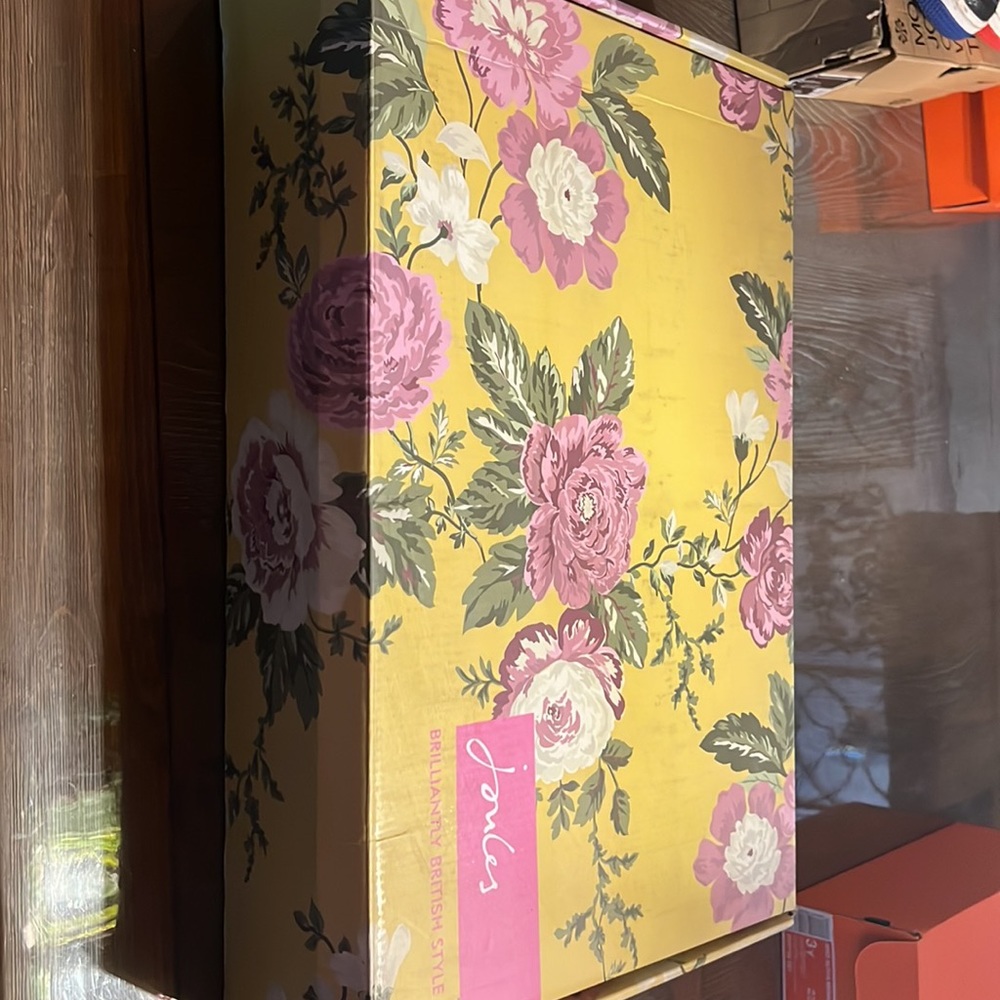 *EMPTY* JOULES boot box for EVEDON Wellies *(For Orig. pkg purposes only)* - Picture 4 of 8
